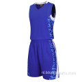 Nieuwe stijl aangepaste print logo basketball jersey shorts